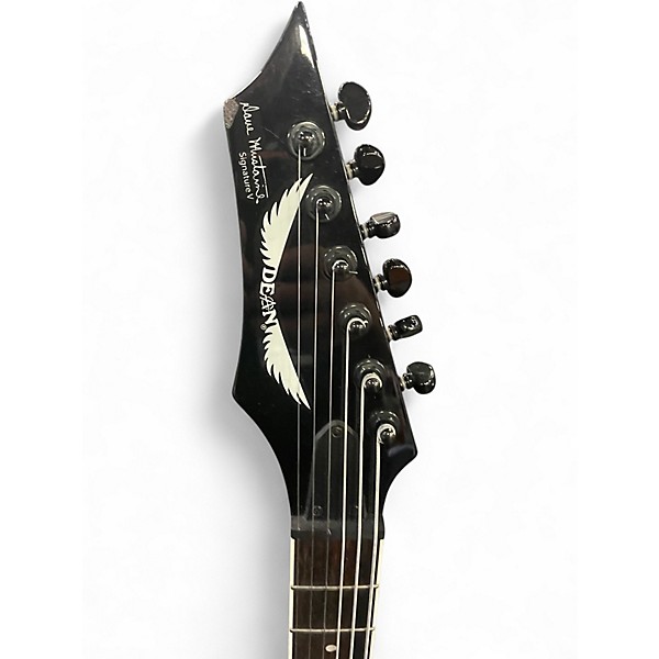 Used Dean Left Handed Dave Mustaine Signature V Peace Sells Electric Guitar