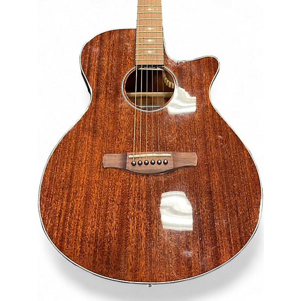 Used Ibanez AEG62-NMH Mahogany Acoustic Electric Guitar