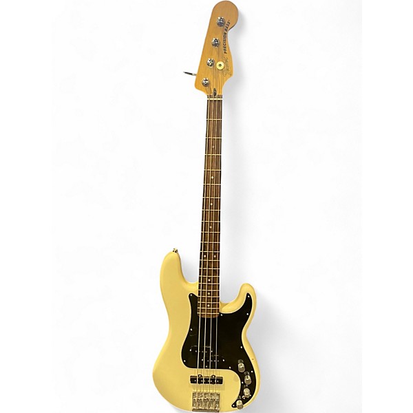 Used Fender Standard Precision Bass White Electric Bass Guitar