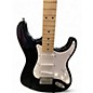 Used Squier Standard Stratocaster Black Solid Body Electric Guitar
