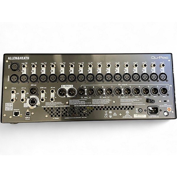 Used Allen & Heath QU PAC Digital Mixer