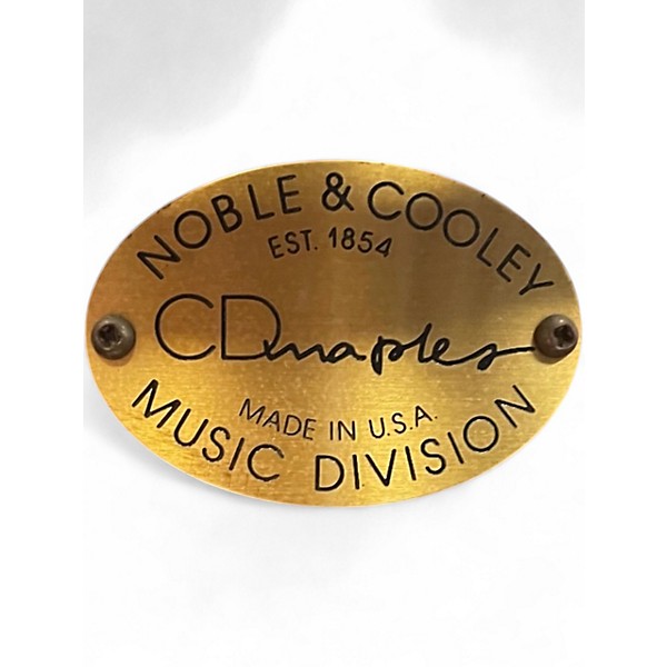 Used Noble & Cooley 5 Piece CD Maple Honey Maple Stain Drum Kit