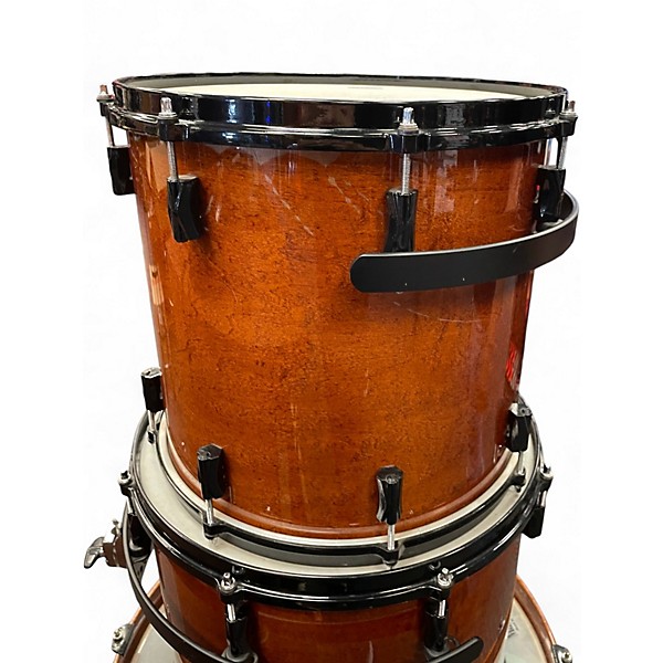Used Noble & Cooley 5 Piece CD Maple Honey Maple Stain Drum Kit