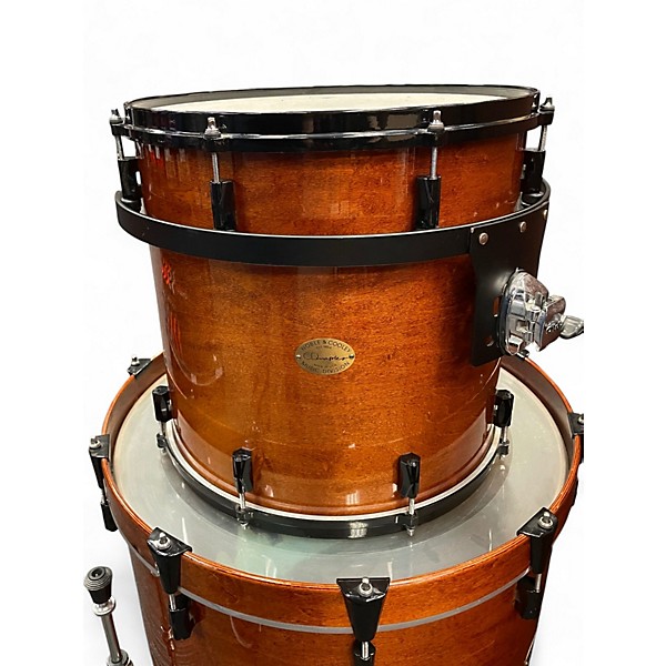 Used Noble & Cooley 5 Piece CD Maple Honey Maple Stain Drum Kit