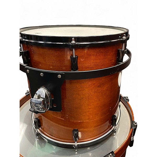 Used Noble & Cooley 5 Piece CD Maple Honey Maple Stain Drum Kit