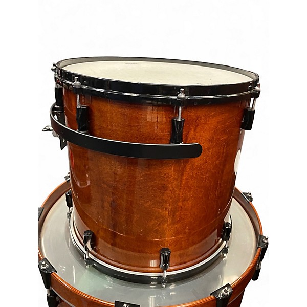 Used Noble & Cooley 5 Piece CD Maple Honey Maple Stain Drum Kit