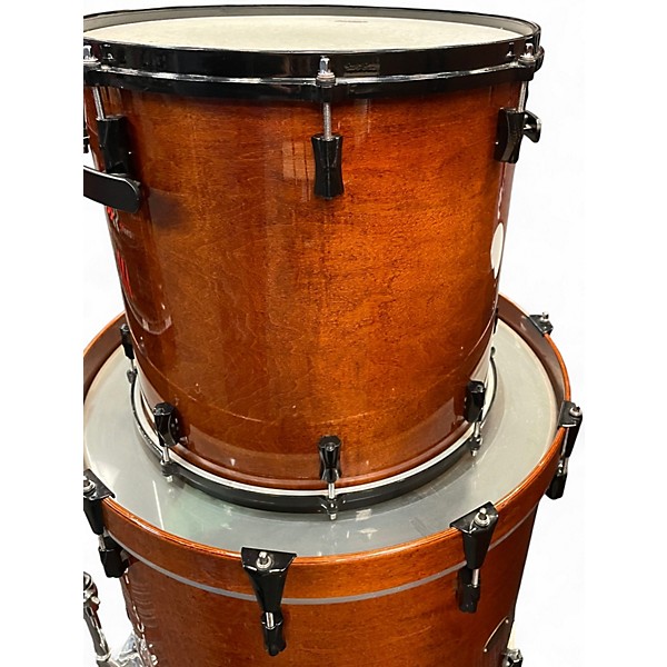 Used Noble & Cooley 5 Piece CD Maple Honey Maple Stain Drum Kit