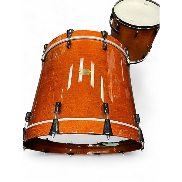 Used Noble & Cooley 5 Piece CD Maple Honey Maple Stain Drum Kit