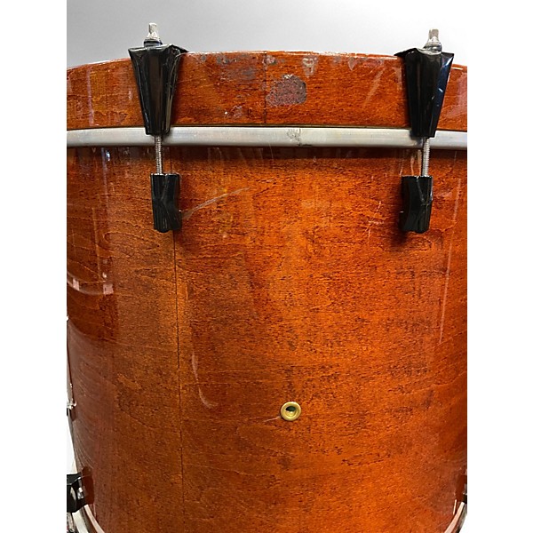 Used Noble & Cooley 5 Piece CD Maple Honey Maple Stain Drum Kit