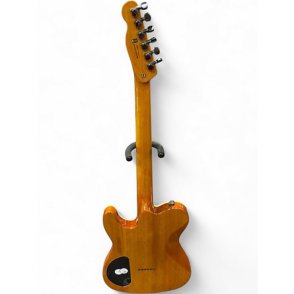 Used Fender Special Edition Custom Telecaster FMT HH Amber Solid Body Electric Guitar