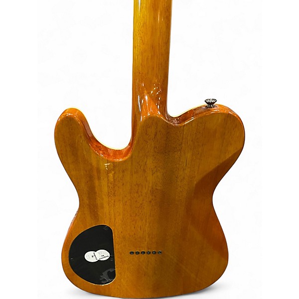 Used Fender Special Edition Custom Telecaster FMT HH Amber Solid Body Electric Guitar