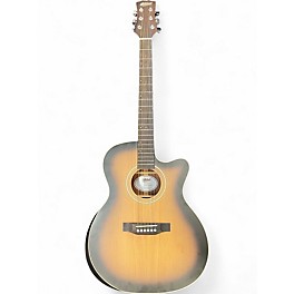 Used Mitchell T413CE 2 Tone Sunburst Acoustic Electric Guitar