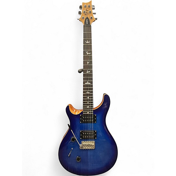 Used PRS SE Custom 24 FADED BLUE BURST Solid Body Electric Guitar