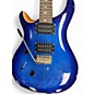 Used PRS SE Custom 24 FADED BLUE BURST Solid Body Electric Guitar
