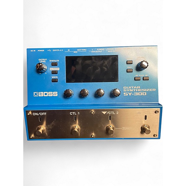 Used BOSS SY300 Guitar Synthesizer Effect Pedal