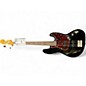 Used Fender 1960S Jazz Bass Black Electric Bass Guitar