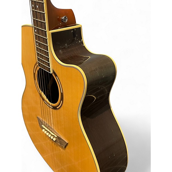 Used Washburn AG20CEK Natural Acoustic Electric Guitar