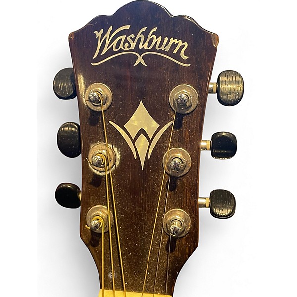 Used Washburn AG20CEK Natural Acoustic Electric Guitar