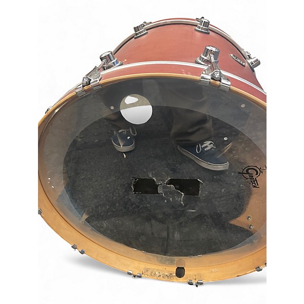 Used DW 4 Piece Performance Series Tobacco Stain Drum Kit