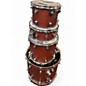 Used DW 4 Piece Performance Series Tobacco Stain Drum Kit