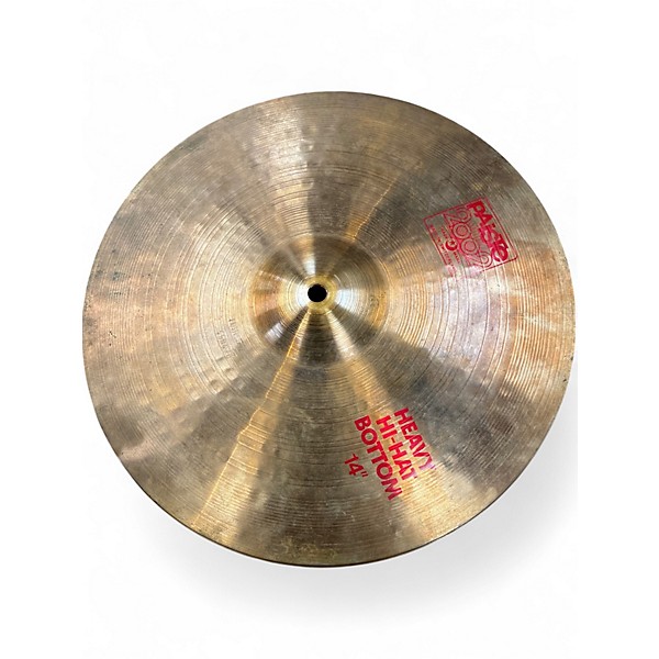 Used Paiste 14in Heavy Hi Hat Pair Cymbal