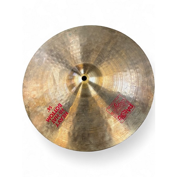 Used Paiste 14in Heavy Hi Hat Pair Cymbal