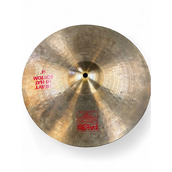 Used Paiste 14in Heavy Hi Hat Pair Cymbal