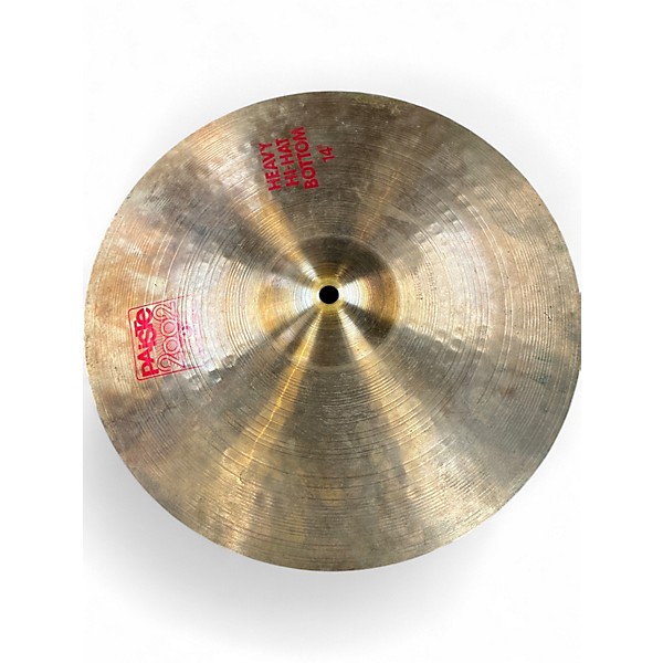 Used Paiste 14in Heavy Hi Hat Pair Cymbal