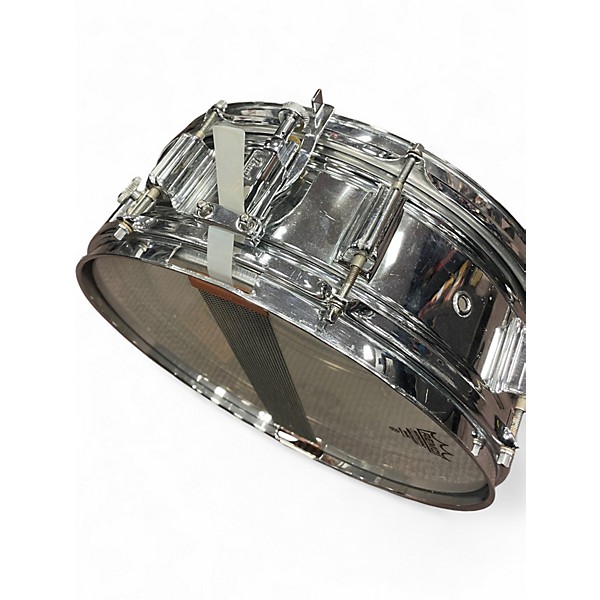 Used Rogers 14X5.5 SNARE Chrome Drum
