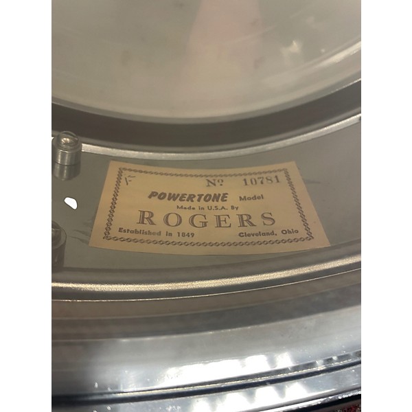 Used Rogers 14X5.5 SNARE Chrome Drum