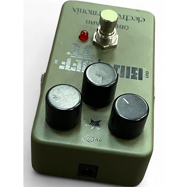 Used Electro-Harmonix Green Russian Big Muff Pi Fuzz Effect Pedal