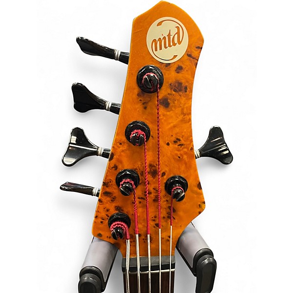 Used MTD Kingston KZ5 Natural Berle Electric Bass Guitar