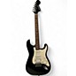 Used Starcaster by Fender Stratocaster Black Solid Body Electric Guitar thumbnail