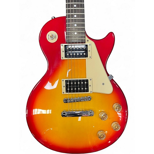 Used Epiphone Les Paul 100 Bolt On Cherry Sunburst Solid Body Electric Guitar