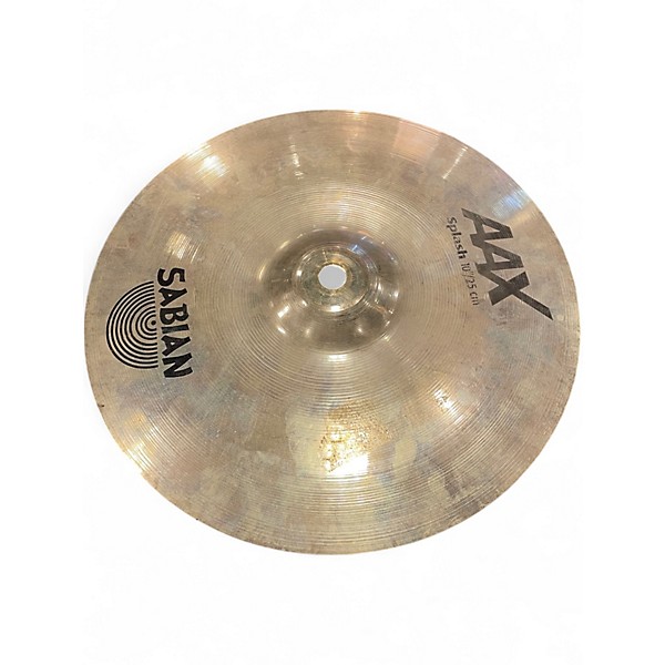 Used SABIAN 10in AAX Splash Brilliant Cymbal