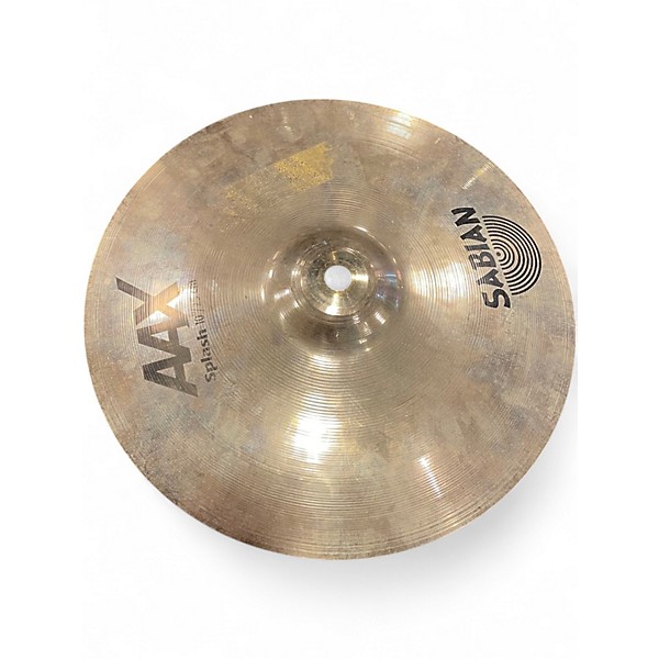 Used SABIAN 10in AAX Splash Brilliant Cymbal