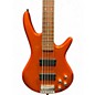 Used Ibanez GSR205 5 String Roadster Orange Metallic Electric Bass Guitar
