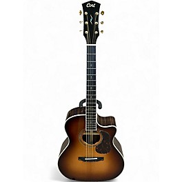 Used Cort GOLD SERIES A8 2 Tone Sunburst Acoustic Electric Guitar