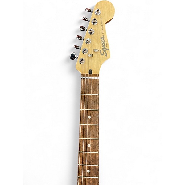 Used Squier TITOS STRATOCASTER Black Solid Body Electric Guitar
