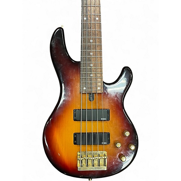 Used Yamaha BBG5S 2 Tone Sunburst Electric Bass Guitar