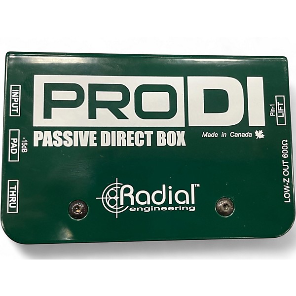 Used Radial Engineering ProDi Direct Box