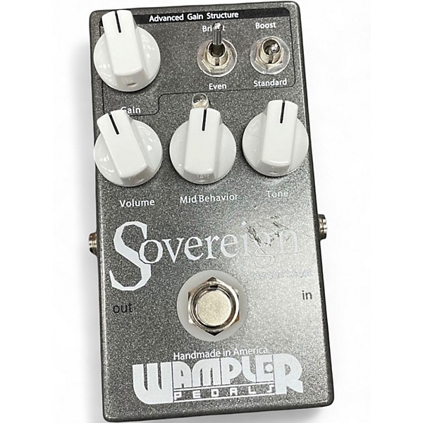 Used Wampler Sovereign Distortion Effect Pedal