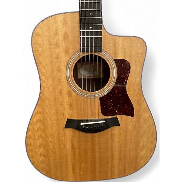 Used Taylor 210CE Natural Acoustic Electric Guitar
