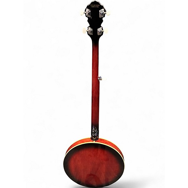 Used Fender FB54 5 String 2 Tone Sunburst Banjo