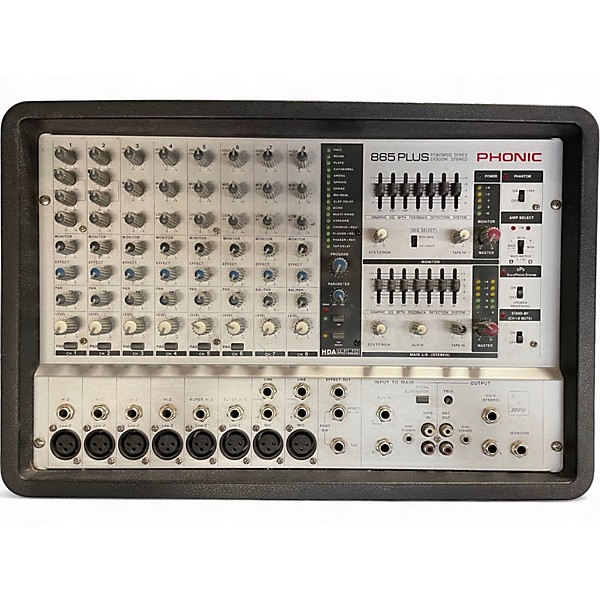 Used Phonic 865 Plus Powerpod Powered Mixer