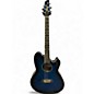 Used Ibanez TCY10E Talman Blue Burst Acoustic Electric Guitar thumbnail