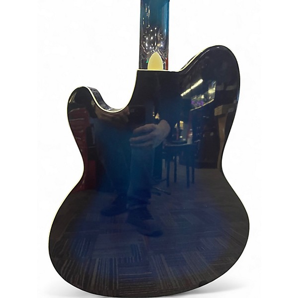 Used Ibanez TCY10E Talman Blue Burst Acoustic Electric Guitar