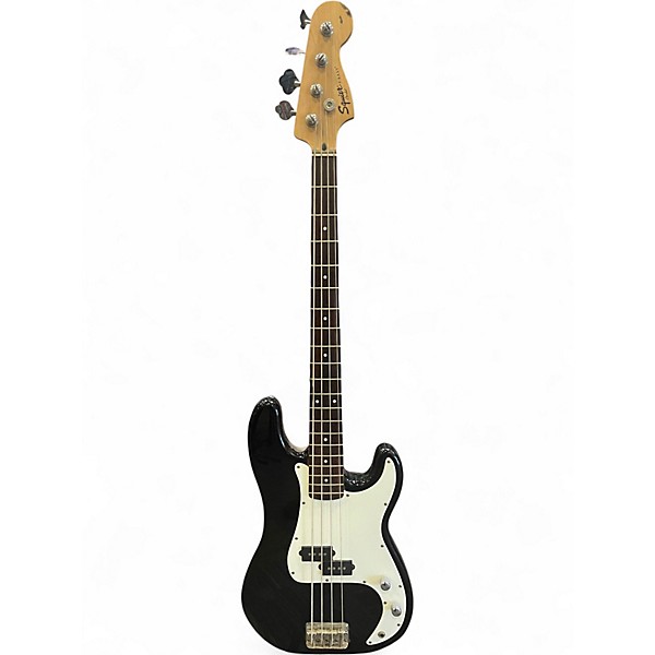 Used Squier Affinity Precision Bass 20th anniversary Black Electric Bass Guitar