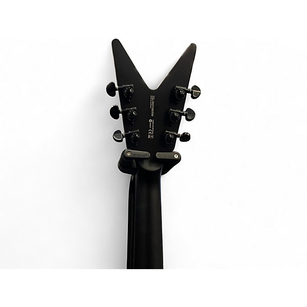 Used Dean v select fluence Satin Black Solid Body Electric Guitar
