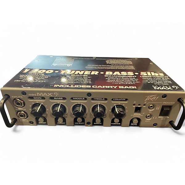 Used Peavey MINI MAX Bass Amp Head
